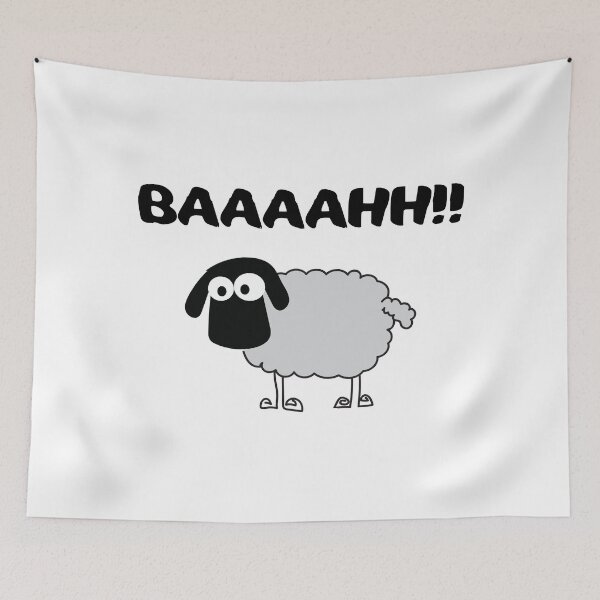Item preview, Black Face Sheep | BAAAAHH!! designed and sold by I'm  Redz.