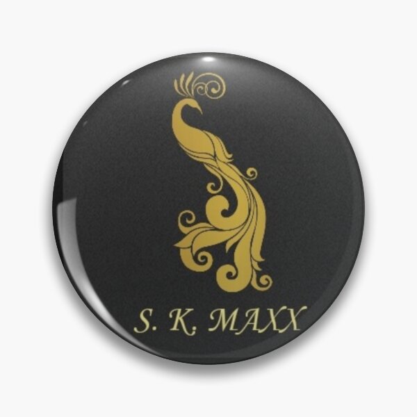 Item preview, Golden luxury peacock branded logo designed and sold by SKMAXX.