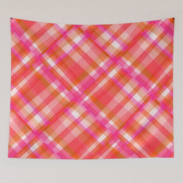Item preview, Berry Gelati Diagonal Organic Check (pattern) designed and sold by PaisleyMcNoodle.