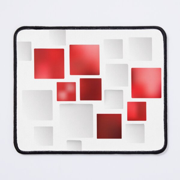 Item preview, Red and White Squares  designed and sold by gidlite.