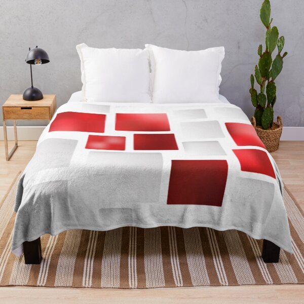 Item preview, Red and White Squares designed and sold by gidlite.