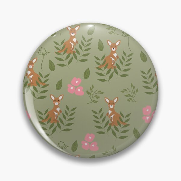 Item preview, Cute Little Kangaroo Floral  designed and sold by AlyssoCharm.