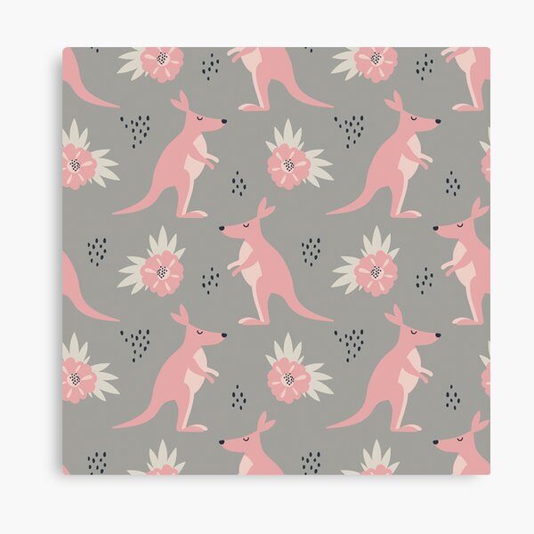 Item preview, Pink Kangaroos Flower  designed and sold by AlyssoCharm.