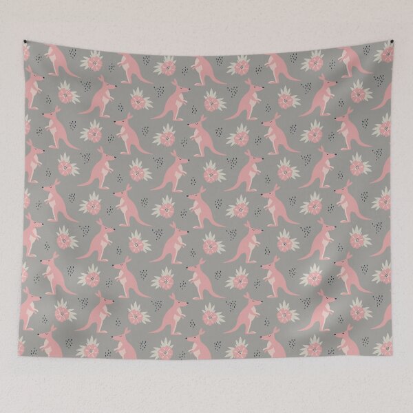Item preview, Pink Kangaroos Flower  designed and sold by AlyssoCharm.