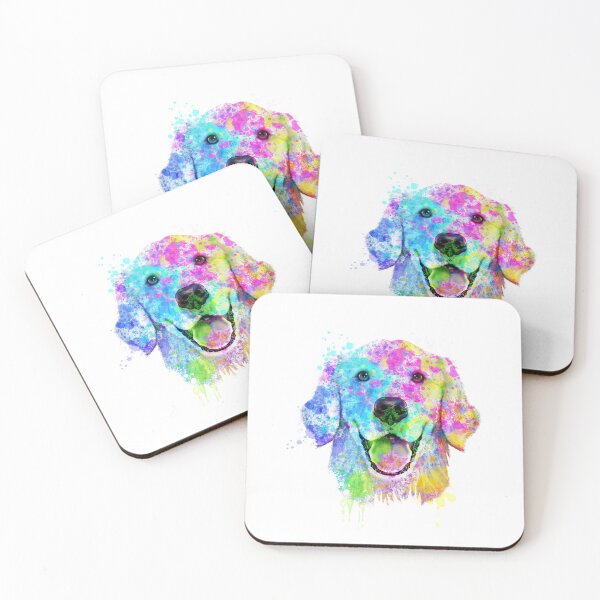 Item preview, Golden retriever Watercolor, Golden retriever Artistic designed and sold by RomanDigitalArt.