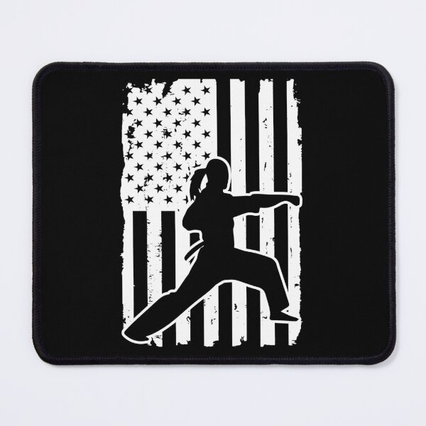 Item preview, KARATE AMERICAN FLAG designed and sold by HarleyGarner.