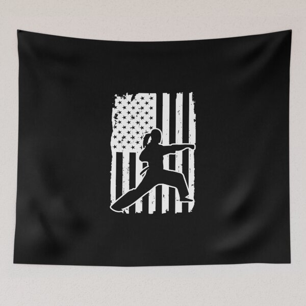 Item preview, BANDERA KARATE AMERICANA designed and sold by HarleyGarner.