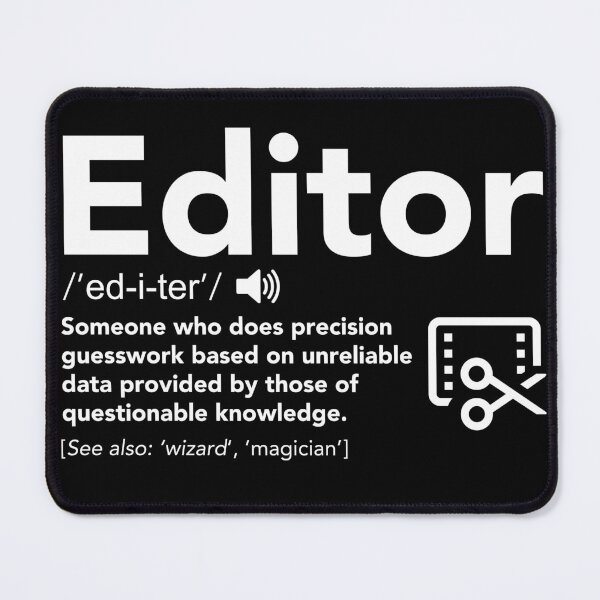 Item preview, Editor Definition - Funny Gift For Editor designed and sold by JukeLox.