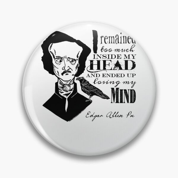 Item preview, Buen Gótico Asesinato Misterio Fantasma Edgar Allen Poe Cita Retro designed and sold by JennieAfricaney.