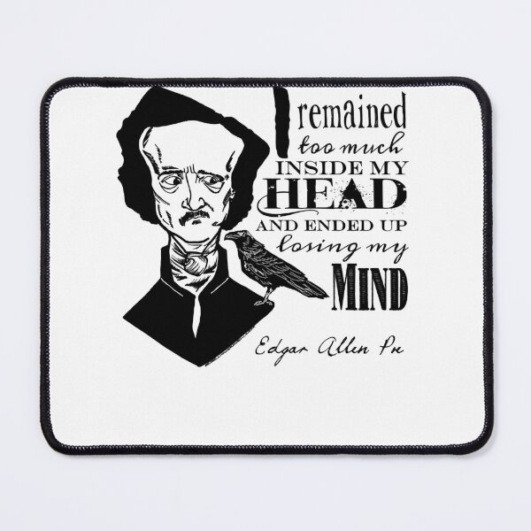 Item preview, Good Gothic Murder Mystery Ghost Edgar Allen Poe Quote Retro designed and sold by JennieAfricaney.