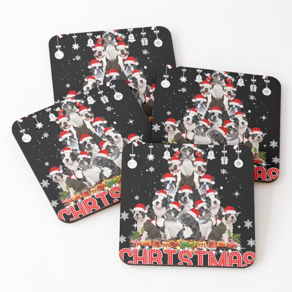 Item preview, This Is My Christmas Pajama Boston Terrier Santa Tree designed and sold by JonathanJeffrey.