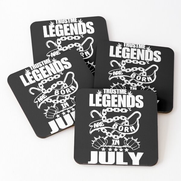 Item preview, Trust me Legends are born in July Chains Gift Premium Apparel Funny Holiday Xmas designed and sold by DesignByHeartUK.