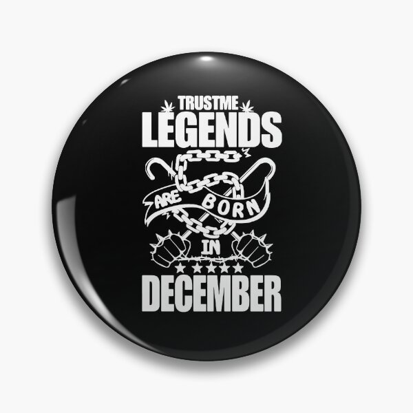 Item preview, Trust me Legends are born in December Chains Gift Premium Apparel Funny Holiday Xmas designed and sold by DesignByHeartUK.
