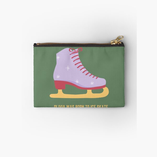 Item preview, Born to Ice Skate/Cool Ice Skating Quote/Olivia was born to ice skate  designed and sold by haRexia.