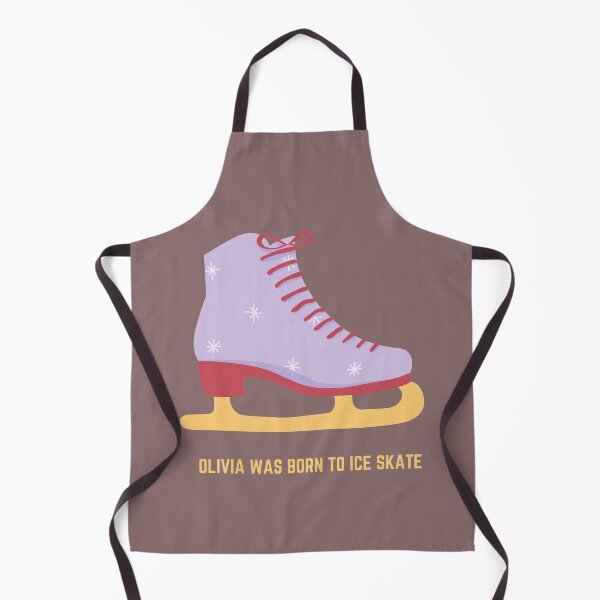Item preview, Born to Ice Skate/Cool Ice Skating Quote/Olivia was born to ice skate designed and sold by haRexia.