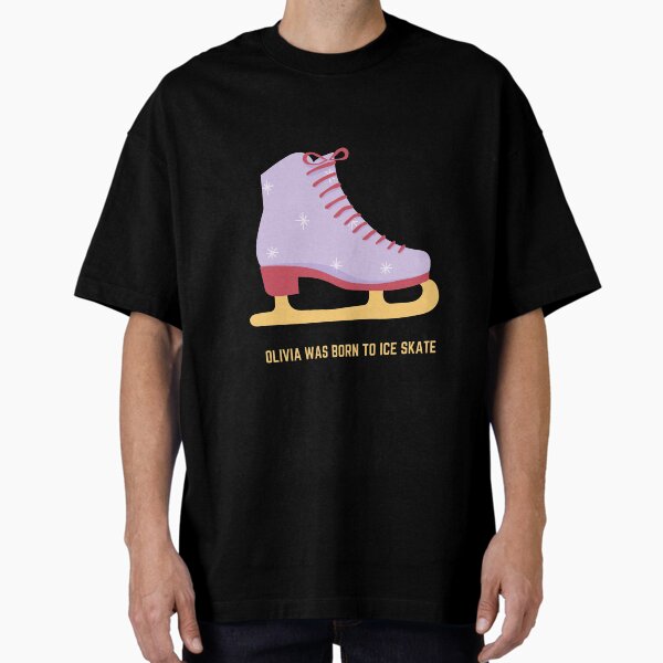 Item preview, Born to Ice Skate/Cool Ice Skating Quote/Olivia was born to ice skate  designed and sold by haRexia.