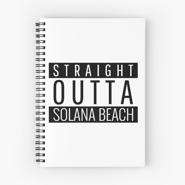Item preview, Straight Outta Solana Beach California  designed and sold by Teelogic.