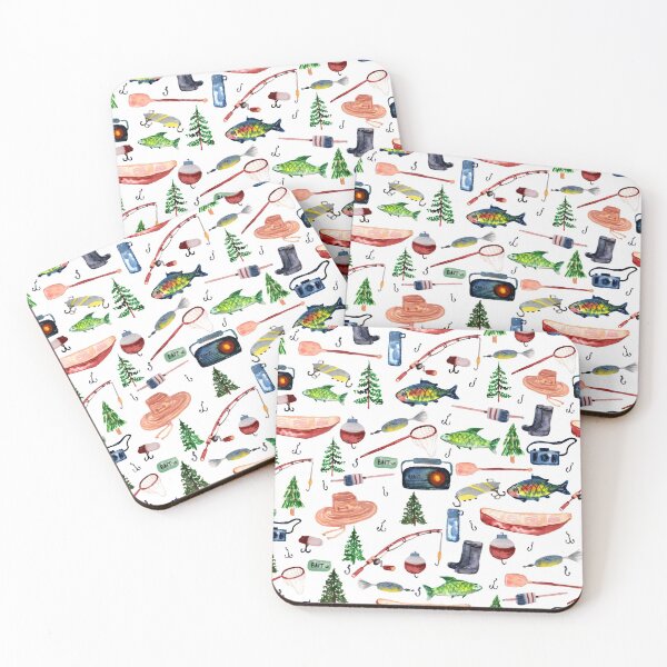 Item preview, A day at the lake fishing designed and sold by Harpley Design Studio.