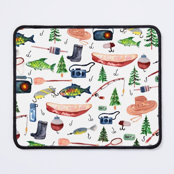 Item preview, A day at the lake fishing designed and sold by Harpley Design Studio.