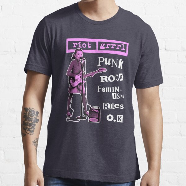 Riot Grrrl Punk Rock Feminism Rules O K T Shirt For Sale By Shnooks