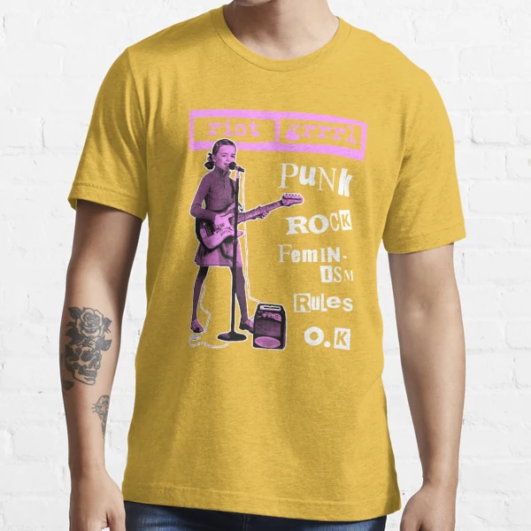 RIOT GRRRL punk rock feminism rules o.k | Essential T-Shirt
