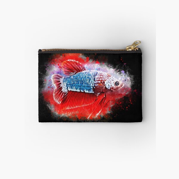Item preview, Fighting Fish Halfmoon Poster - Betta splendens designed and sold by AquariumLutter.
