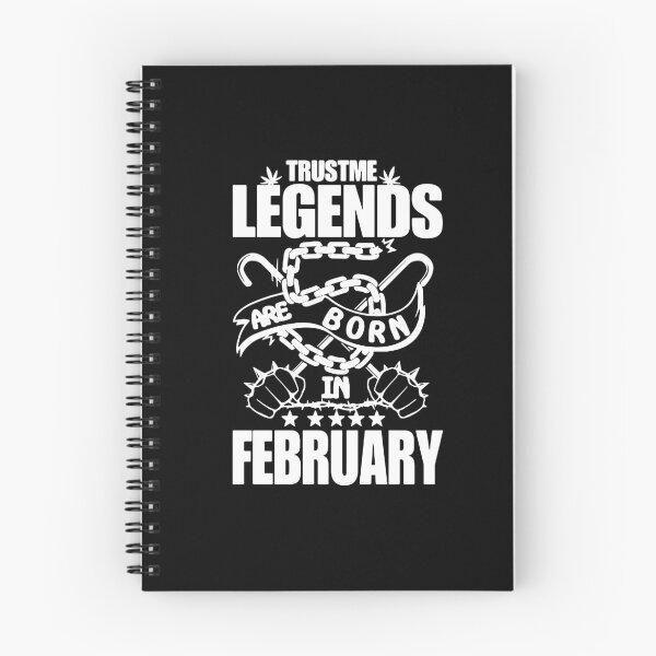 Item preview, Trust me Legends are born in February Chains Gift Premium Apparel Funny Holiday Xmas designed and sold by DesignByHeartUK.