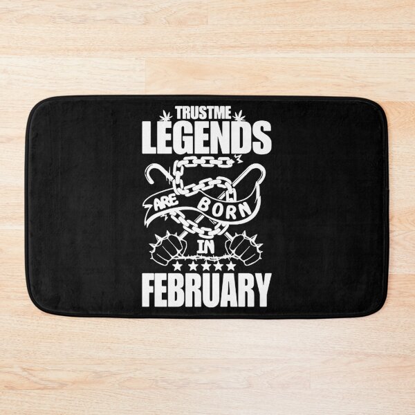 Item preview, Trust me Legends are born in February Chains Gift Premium Apparel Funny Holiday Xmas designed and sold by DesignByHeartUK.