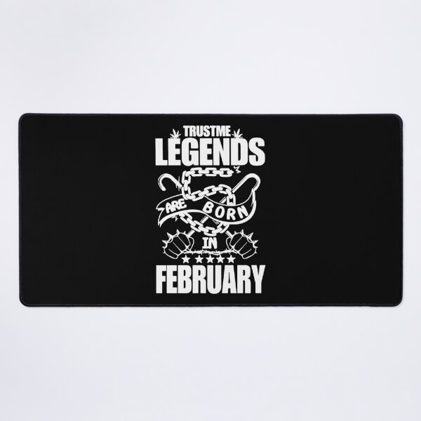 Item preview, Trust me Legends are born in February Chains Gift Premium Apparel Funny Holiday Xmas designed and sold by DesignByHeartUK.