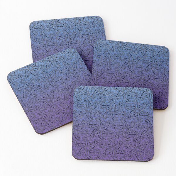 Item preview, Monarch Butterfly Outline on a Purple to Blue Background designed and sold by wildvalecreate.