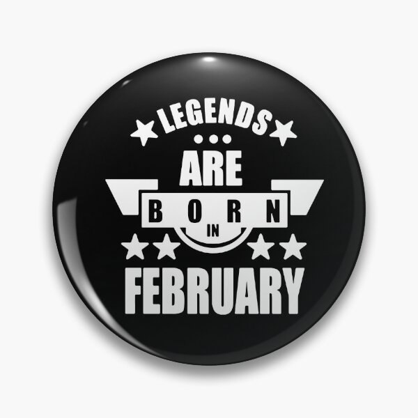 Item preview, Trust me Legends are born in February Chains Gift Premium Apparel Funny Holiday Xmas designed and sold by DesignByHeartUK.