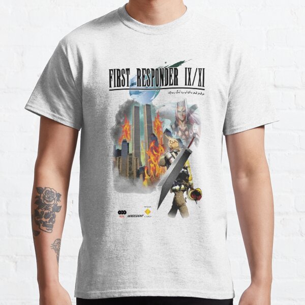 Chemise de premier intervenant Final Fantasy T-shirt classique