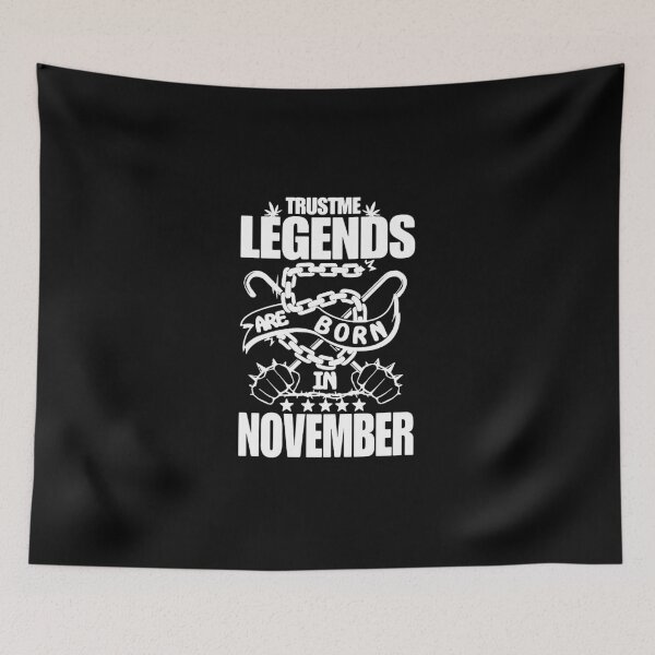 Artikelvorschau, Trust me Legends are born in February Chains Gift Premium Apparel Funny Holiday Xmas entworfen und verkauft von DesignByHeartUK.