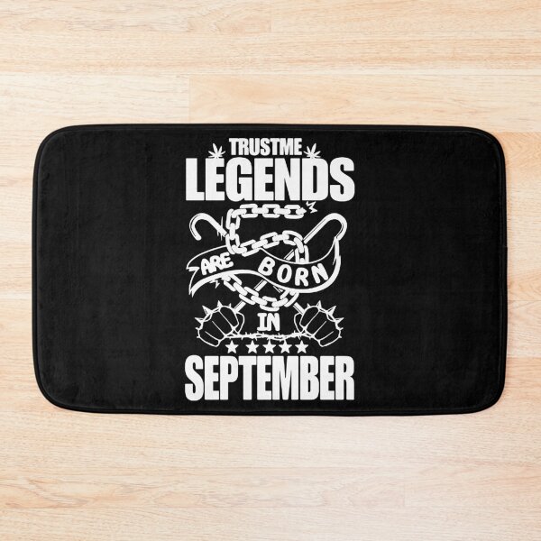 Item preview, Trust me Legends are born in September Chains Gift Premium Apparel Funny Holiday Xmas designed and sold by DesignByHeartUK.