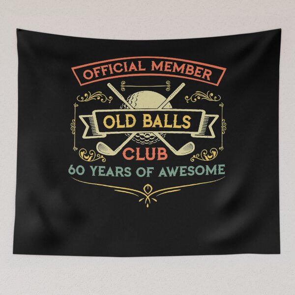 Item preview, Mens Funny 60th Birthday Old Balls Club 60 Year Old Golfer designed and sold by TexansLeather.