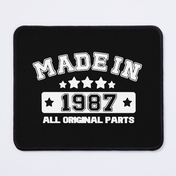 Item preview, Made in 1987 All Original Parts Gift Premium Apparel Funny Holiday Xmas designed and sold by DesignByHeartUK.