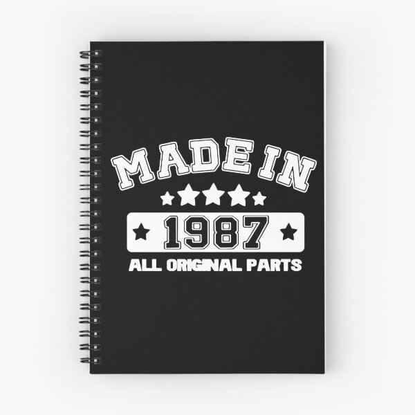 Item preview, Made in 1987 All Original Parts Gift Premium Apparel Funny Holiday Xmas designed and sold by DesignByHeartUK.