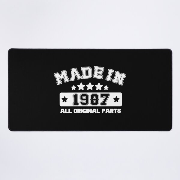 Item preview, Made in 1987 All Original Parts Gift Premium Apparel Funny Holiday Xmas designed and sold by DesignByHeartUK.