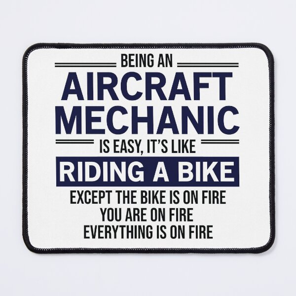 Item preview, Being An Aircraft Mechanic Is Easy designed and sold by woodesigner.
