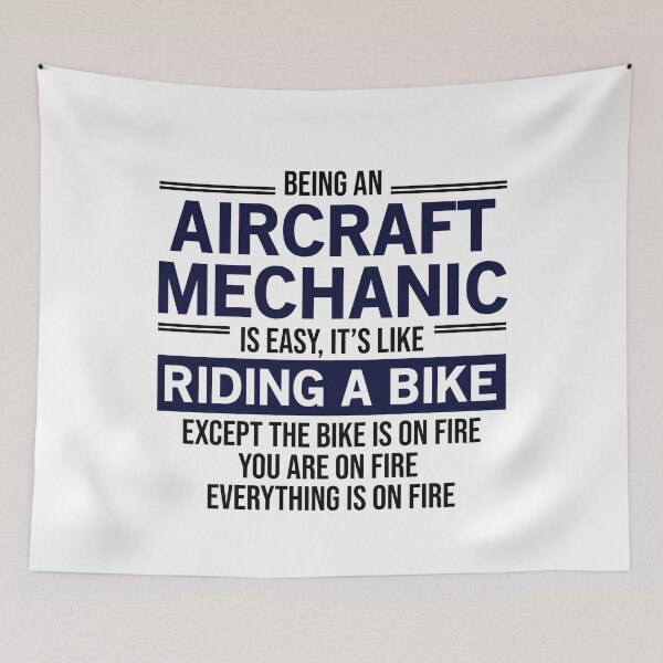 Item preview, Being An Aircraft Mechanic Is Easy designed and sold by woodesigner.