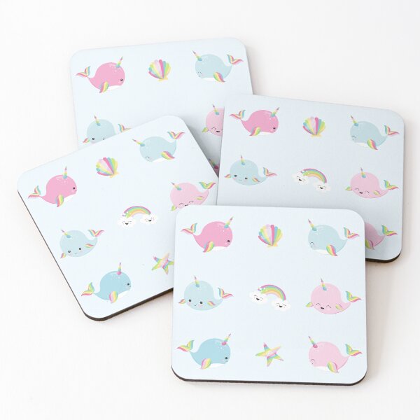 Item preview, Rainbow Narwhal Unicorn Under The Sea Best Friends Blushing Animals designed and sold by Simplyy  Unique.