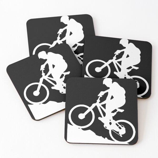 Item preview, Mountain Bike Heartbeat Funny Biker Bicycle Cycling Art Design Happy Apparel Essential Inspiration Joy Mood Funny designed and sold by DesignByHeartUK.