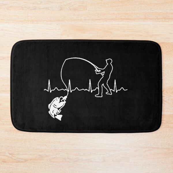 Item preview, Love Fishing Born to go fishing Forced to work Fisherman Stick Figure Holding Fish Bones I love Fishing Art Design Happy Apparel Essential Inspiration Joy Mood Funny designed and sold by DesignByHeartUK.