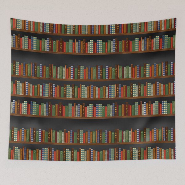 Item preview, Vintage Bookshelf Art designed and sold by SiouxLove.