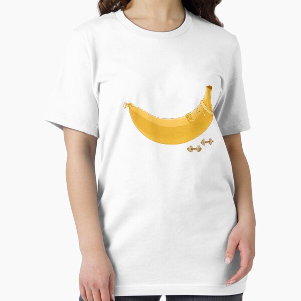 Vista previa del artículo con la obra «Entrenamiento Banana - Abdominales», diseñado y vendido por Tee-Star.