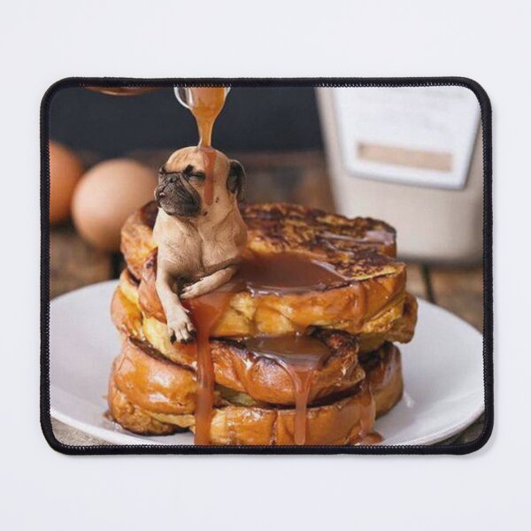 Item preview, Breakfast Pug designed and sold by toppopin.