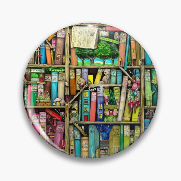 Item preview, Fantasy Book Shelf designed and sold by SiouxLove.