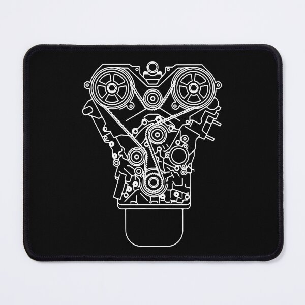 Item preview, Mechanic Turbo Car Engine Booster Exploded Turbo Car Art Design Happy Apparel Essential Inspiration Joy Mood Funny designed and sold by DesignByHeartUK.