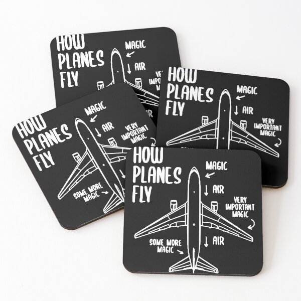 Item preview, How Planes Fly Funny Planes flight pilot aviation airplane student Art Design Happy Apparel Essential Inspiration Joy Mood Funny designed and sold by DesignByHeartUK.