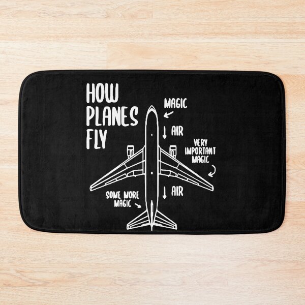 Item preview, How Planes Fly Funny Planes flight pilot aviation airplane student Art Design Happy Apparel Essential Inspiration Joy Mood Funny designed and sold by DesignByHeartUK.